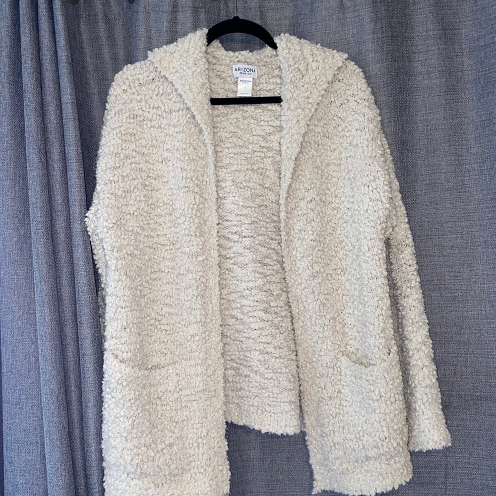 Open front sweater